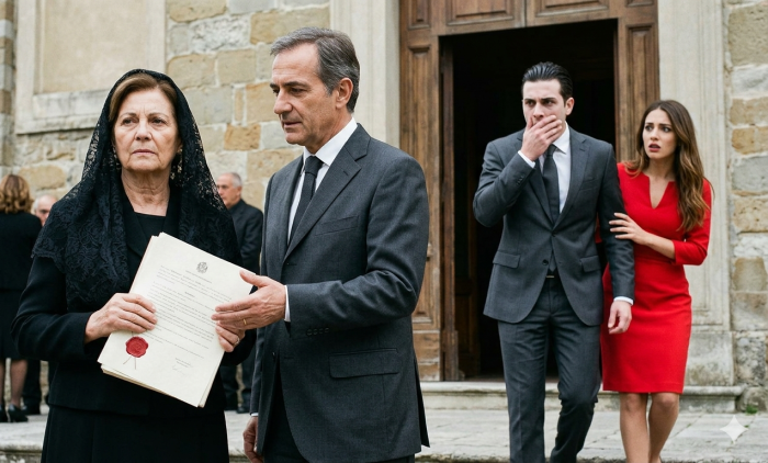L’Ultimo Segreto di Giulia: Quando il Testamento Trasforma un Funerale in una Giustizia Inaspettata